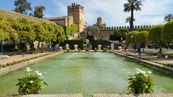 Alcazar of the Christian Monarchs in Spain