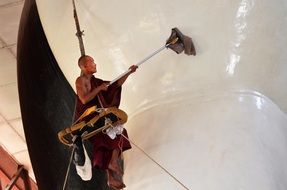 Buddha Clean sculpture