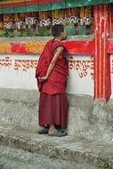 Buddhist Monk, India