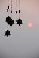 bells at sunset