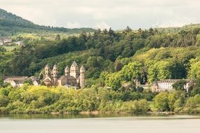 Abbey Maria Laach is a monastery in Gles, Germany