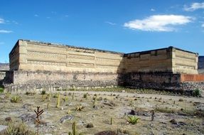 Mitlo Temple in Mexico