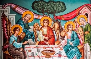 colorful iconography in orthodoxy