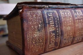 old bible as antiques