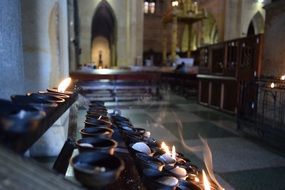 Church Candles Fire