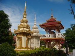 pagoda in laos