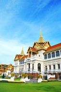 view of the temple of the emerald buddha