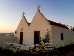 Mykonos church in Greece