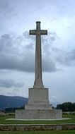 big cross as a memorial