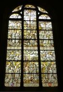 church window like a huge stained glass window