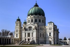 church in the central cemetery in Vienna