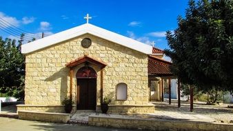 small orthodox church in Ayios Mamas
