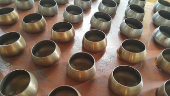 Buddhist standing bells