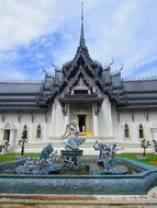 temple in ancient city muang boran