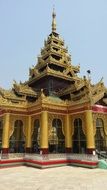 Buddhism temple in Myanmar