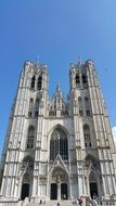 st gudula cathedral in Brussels