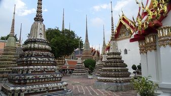 At Wat Po Temple Buddhist