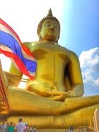 Buddha statue in Ang Thong, Thailand