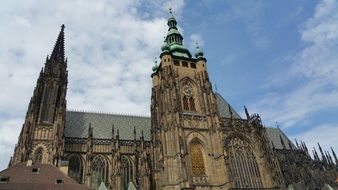 gothic St Vitus cathedral