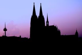 Facade of Cologne Cathedral