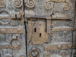 Gate to the church