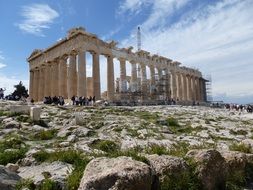 ancient acropolis in Athens