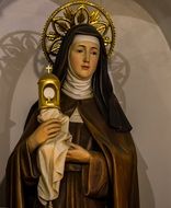 icon of saint clare assisi