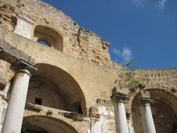 ruins of an old church