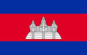 Flag Of Cambodia drawing