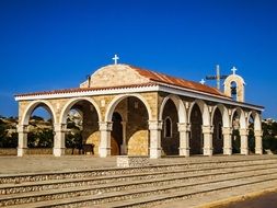 orthodox church in the resort town of ayia napa