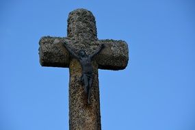 Cross Christ stone
