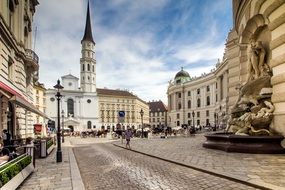 Michaellerplatz in Vienna