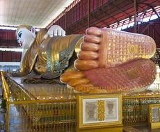 Big Asian buddha statue