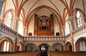 organ in the church hall