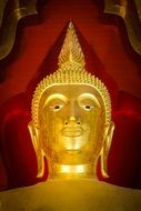 gold Buddha Statue head