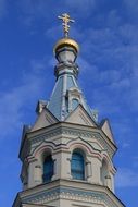 orthodox, church tower, latvia, Daugavpils