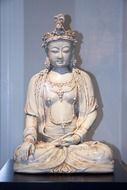 Buddha Clay Sculpture