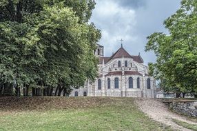 photo of the church in Vezelay, Burgundy