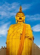 massive statue of buddha