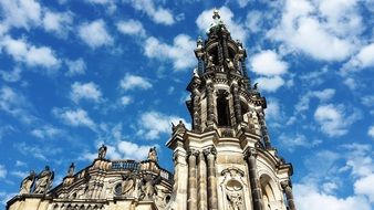 steeple church in Dresden