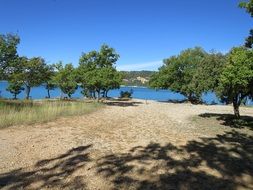 summer on the lake of the holy cross