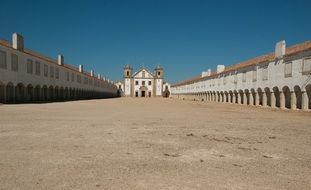 Baroque Sanctuary of Nossa Senhora do Cabo in Espichel Cape, Church, and Pilgrim lodgings, Portugal, Sesimbra