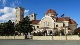 big orthodox church in Ayios Rafael