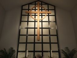 cross in the lutheran church