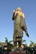 statue of lord in sambodhi