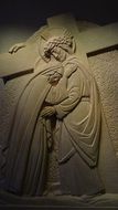 Virgin Mary and Jesus on the Crucifix