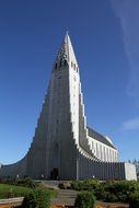 Hallgrimskirkja is a Lutheran church in Reykjavik