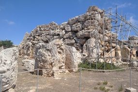 stone temple in Malta