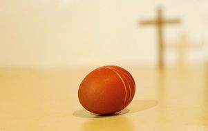 orange easter egg
