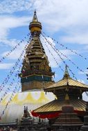 buddist temple in nepal